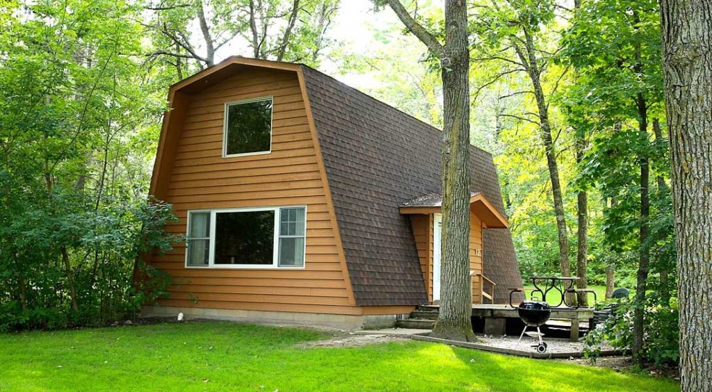 Lakeside Vacation Cabins Near Park Rapids MN Half Moon Trail Resort